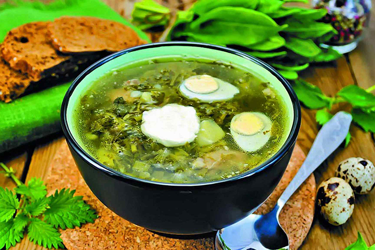 Рецепт суп с крапивой и яйцом фото пошагово классический