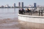 Уровень Амура в Благовещенске ниже отметки наводнения 2013 года