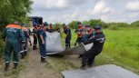 Для защиты Острова Старица у Белогорска установили водоналивные дамбы