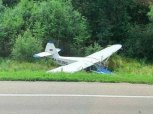 Легкомоторный самолет жестко приземлился в Архаринском районе