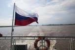 В Благовещенске по Амуру вновь пошли прогулочные теплоходы