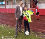 Школьник из Тамбовки получил в подарок от Владимира Путина футбольную форму