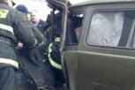 В Бурее водителя УАЗа зажало в кабине при столкновении с самосвалом