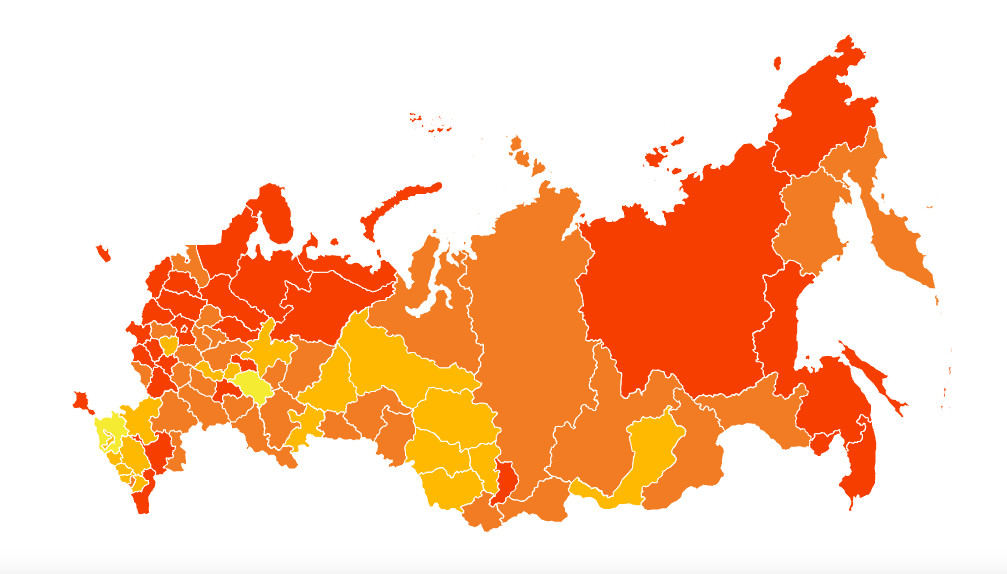 Карта запретов на посещение