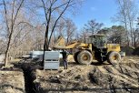 Реконструкция Первомайского парка в Благовещенске идет с отставанием