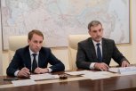 Александр Козлов и Василий Орлов обсудили строительство дамб в Амурской области