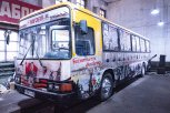 Байкеры превратили списанную маршрутку в Автобус Победы: музей поедет по амурским селам