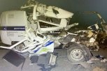 Сотрудница полиции погибла в аварии с грузовиком в Шимановском районе