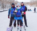 В Благовещенске детей с ДЦП учат ходить с помощью особых лыж-тренажеров