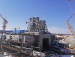 На шестом этаже: на космодроме Восточный продолжают собирать заправочную башню для новой ракеты