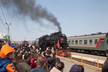 Поезд Победы отправился из Благовещенска по Приамурью (фото, расписание)