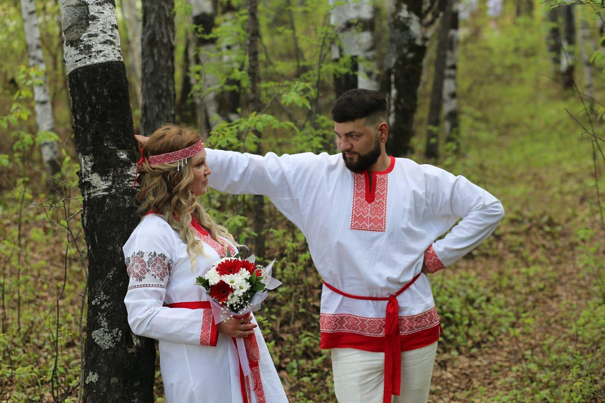 Оформление свадьбы в народном стиле