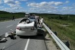 На федеральной трассе «Амур» в аварии с грузовиком погибла женщина