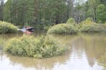 Уровень воды в реке Правый Уркан в районе Ивановки продолжает снижаться