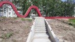 В Тынде на БАМовском Арбате установили лестницы по просьбам горожан