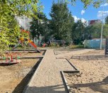В микрорайоне Благовещенска к концу августа появится новая детская площадка и зона отдыха