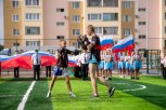 В Благовещенске на открытии школьного стадиона устроили фестиваль спорта