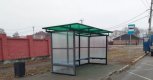 Крытая остановка появилась на перекрестке 50-летия Октября — Литейной в Благовещенске