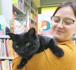 Как читатели благовещенской библиотеки помогли найти хозяина бродячему коту