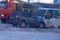Автобус, маршрутка и внедорожник столкнулись на Кольцевой. Фото: dpskontrol_28rus