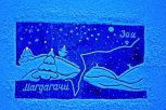 Жители Магдагачей и Зеи нарисовали на фестиваль АП первую межмуниципальную ледовую открытку