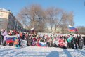 В фестивале пешей ходьбы приняли участие жители Благовещенска и Хэйхэ. Фото: t.me/blagoveshchensk