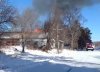 В селе Таскино сгорела почта: огонь уничтожил здание и оставил местных жителей без отделения связи