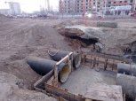 На Игнатьевском шоссе в Благовещенске обнаружен еще один неисправный участок коллектора