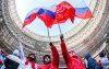 Митинг-концерт на стадионе «Лужники» в Москве собрал более 200 тысяч человек