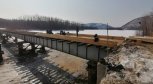 В Селемджинском районе восстановили опоры поврежденного ледоходом моста