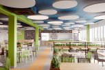 Телеэкраны и барные стойки: какими будут новые школьные кафе в Амурской области