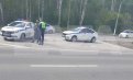 Блокпосты возле места взрыва машины Захара Прилепина. Фото: t.me/bazabazon