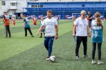 «Все в ваших ногах»: чемпион страны Дмитрий Сычев провел тренировку для юных амурских футболистов