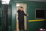 Глава Белогорска Станислав Мелюков встретил поезд лидера КНДР Ким Чен Ына