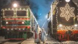 Знаменитый паровоз Деда Мороза останется в Тынде: где и во сколько остановится волшебный состав