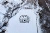 Золотодобытчики нарисовали гигантскую ледовую открытку на севере Амурской области