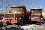 В Амурской области продают раритетные грузовики со стройки БАМа