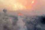 В Амурской области действуют десять природных пожаров