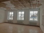 В небольшой школе Октябрьского района начался долгожданный ремонт