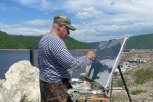 «Зея в красках»: российские художники провели пленэр на севере Приамурья