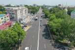 В Благовещенске завершается ремонт улицы Ленина по президентскому нацпроекту