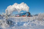 Новогодний поезд Деда Мороза мчит в тындинский Чильчи