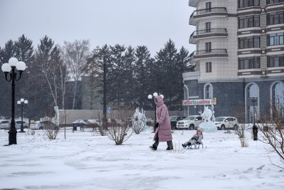 Облачная погода с прояснениями и небольшим снегом ожидается в Приамурье