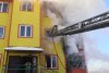 Четыре жителя Тынды попали в больницу после пожара в трехэтажном доме