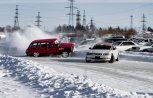 Соревнования по дрифту на Чигиринском озере стали тренировкой перед гонками на льду Амура