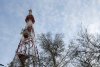 С заходом солнца на медиафасаде благовещенской телебашни появятся флаги России и Беларуси