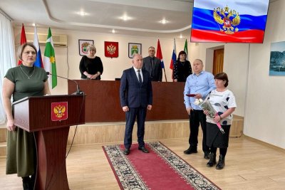 Семье участника СВО из Бурейского округа вручили орден Мужества