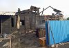 В Новобурейском пожар уничтожил жилой дом, гараж и повредил автомобиль