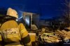 Благовещенские пожарные нашли в горящем вагончике труп 51-летнего мужчины
