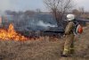 В Свободненском районе огнеборцы не позволили палу перекинуться на очистные сооружения